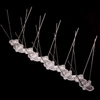 Defender® Stainless Steel Bird Prevention Spikes - Side View