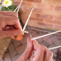 Defender Narrow Plastic Bird Spikes can be snapped by hand into sections to make installation easy