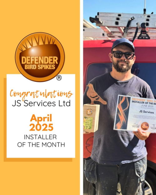 JS Services - Winner of June's Defender of the Month Competition
