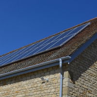 Defender Solar Panel Bird Excluders are hard to see and very discreet once installed